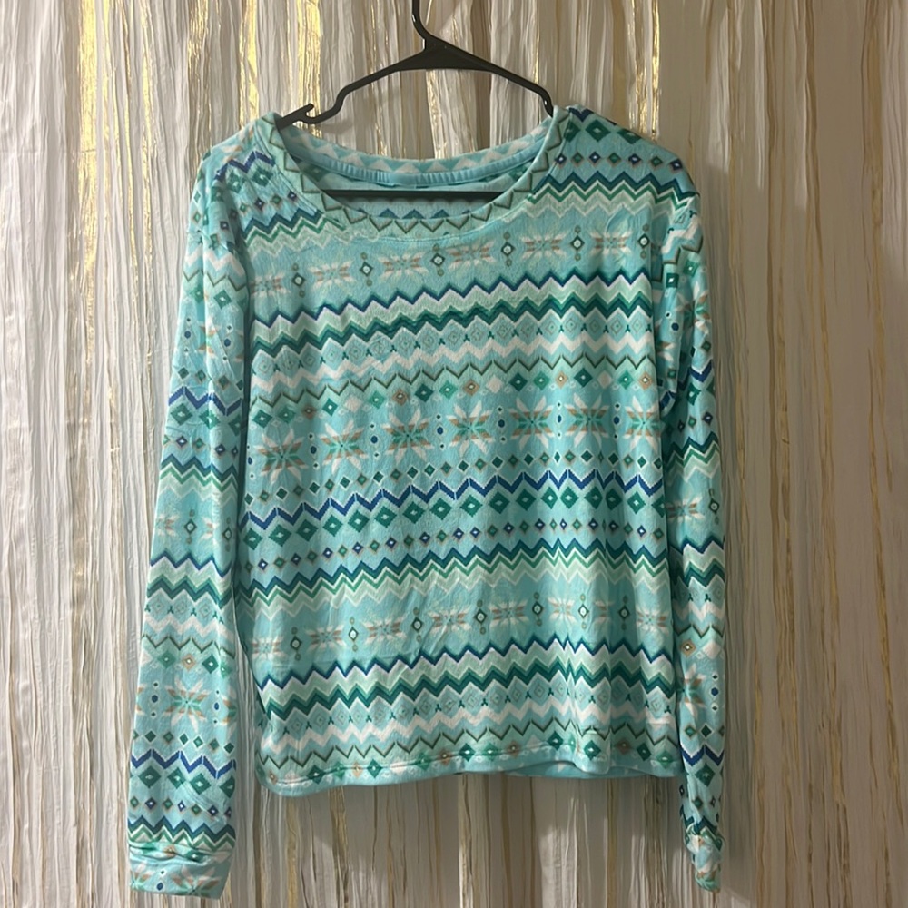 Long sleeve sleep shirt